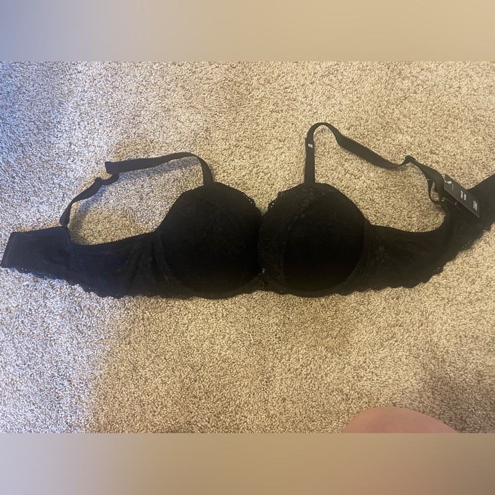 Torrid Black Plunge Push-up Bra